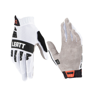 Leatt 2.0 X-Flow MTB kesztyű, fehér/fekete