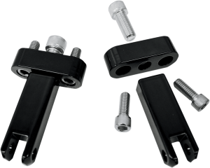 Passenger Footpeg Mount Kits Black, 1, nordicamoto.ro