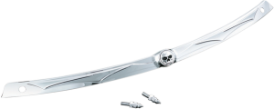 Steel Fairing/windshield Trim Silver, 2, nordicamoto.ro