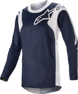 Tricou Alpinestars Racer Hoen Navy/White 2XL, 4, nordicamoto.ro