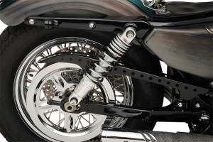 Premium Ride-height Adjustable Shocks Black, Chrome, Anodized