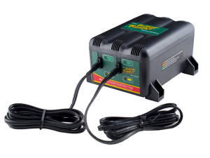 Two-bank Charger System Black