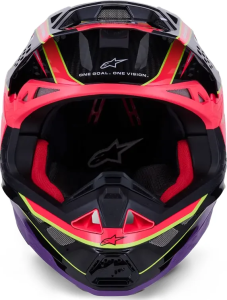 Alpinestars Supertech M10 Era MIPS® sisak, rózsaszín/lila/sárga, 4, nordicamoto.ro
