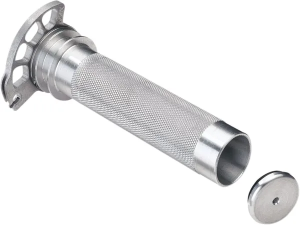 MOOSE RACING Aluminum Throttle Tube Silver 