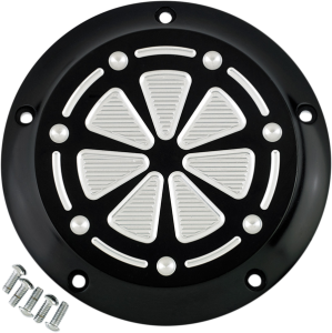 Billet Cover Black, Silver, Anodized, 1, nordicamoto.ro