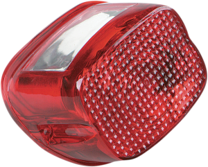 Dot Compliant Replacement Taillight Lens Clear, Red, 1, nordicamoto.ro
