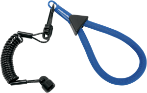 Floating Wrist Lanyard Black, Blue, 1, nordicamoto.ro