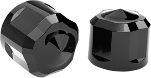 Bolt Cap Sets Black, 2, nordicamoto.ro