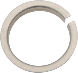 Shock Collar Adapter Silver, Shot Peened 