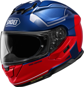 SHOEI GT-AIR3 MIKE TC-2 teljes arcú sisak, kék/piros