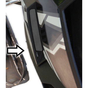 Frogzskin Arctic Cat F/XF/M alsó csőnyílások 2012–2014 (2 db), nordicamoto.ro