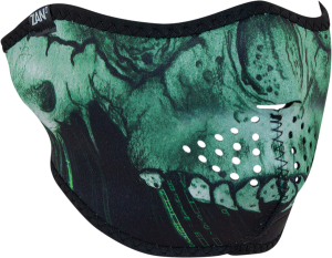 Add ide a motoros szánját!, Zan Headgear neoprén félálarc – Cyber Skull, nordicamoto.ro
