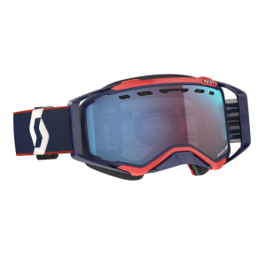 Scott Goggle Prospect Snow Cross retro blue/red enh blue chrome, 1, nordicamoto.ro