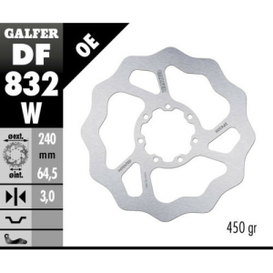 Galfer Fixed TM MX 85 első féktárcsa, nordicamoto.ro