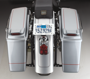 Baggertail Saddlebag Mount For Softail Models Black, 2, nordicamoto.ro