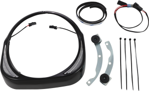 Fang® Headlight Bezels Black, 2, nordicamoto.ro