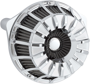 Inverted Series Air Cleaner Kit Silver