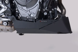 SW-MOTECH első spoiler, fekete és ezüst, 3, nordicamoto.ro