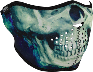 Neoprene Half Mask White, 1, nordicamoto.ro