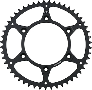 JT SPROCKETS lánckerék, fekete , nordicamoto.ro