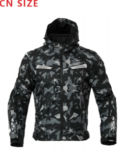 CFMOTO CAMO textil motoros kabát – szürke / fekete, 2, nordicamoto.ro