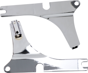 Sissy Bar Side Plates Silver, 1, nordicamoto.ro