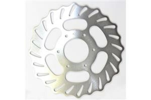 Contour Fixed Brake Rotor Silver, Stainless Steel, 1, nordicamoto.ro