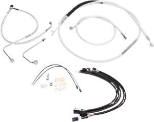 1-1/4(r) Caliber Handlebar Installation Kit Silver