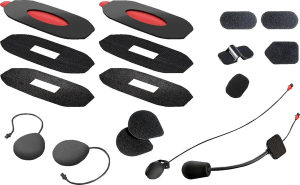 Kit Accesorii pentru Sistem comunicatie Sena SFR Black, 1, nordicamoto.ro
