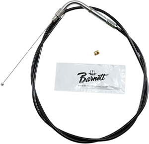Black Vinyl Throttle/idle Cable Black Standard, 1, nordicamoto.ro
