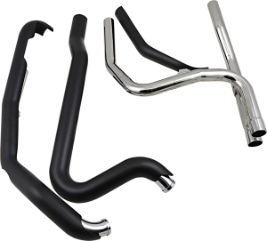 Powerport Dual Headpipes For Trikes Black, 2, nordicamoto.ro