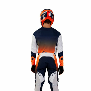 Tricou Moto Fox 360 Revise Navy/Portocaliu S, 2, nordicamoto.ro