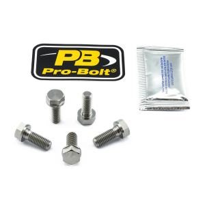 Brake Rotor Mounting Bolt Kit Silver, Unfinished, 2, nordicamoto.ro