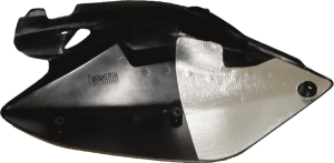 Heat Sticker Silver, 1, nordicamoto.ro