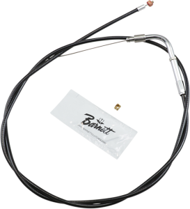 Black Vinyl Throttle/idle Cable Black