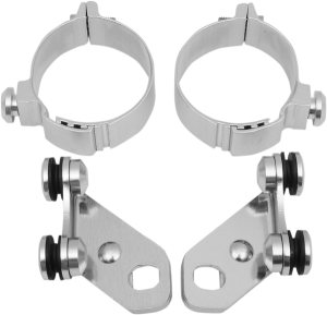 Custom Lower Deflector Mount Kit Silver