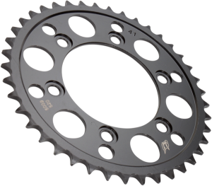 Lightweight Steel Sprocket Black, Zinc, 1, nordicamoto.ro