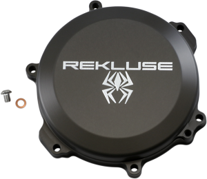 Clutch Cover Black, Anodized