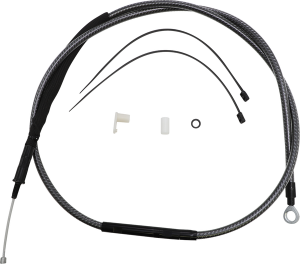 High-efficiency Polished Karbonfibr Clutch Cable Silver, 1, nordicamoto.ro
