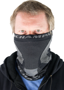 Neckgaiter Pro Series Blk Black, Gray, 1, nordicamoto.ro