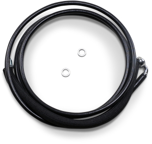 Stainless Steel Hydraulic Clutch Line Vinyl-coat Black