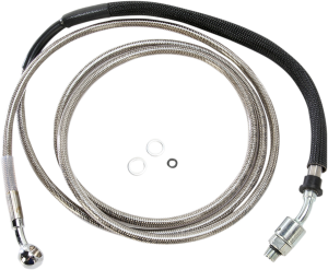 Stainless Steel Hydraulic Clutch Line Clear-coat