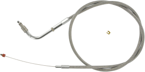 Stainless Steel Throttle/idle Cable Silver