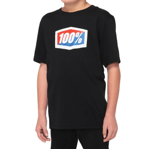 Tricou 100% Official Black M, 1, nordicamoto.ro