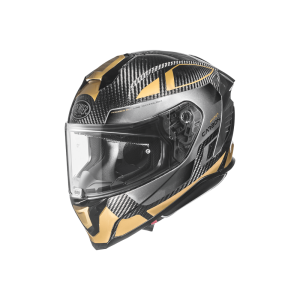 Casca Premier Hyper Carbon sisak, szürke/arany, nordicamoto.ro