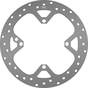 D-series Round Brake Rotor Silver, 2, nordicamoto.ro