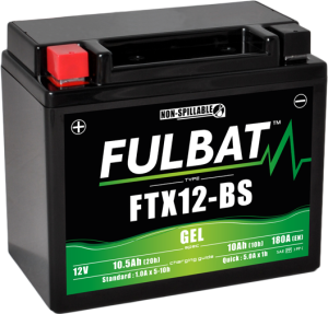 Fulbat FTX12-BS motorkerékpár-gélakkumulátor