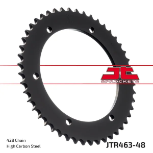 JT SPROCKETS hátsó lánckerék, természetes színű 