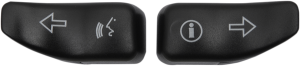 Turn Signal Switch Extension Black, 1, nordicamoto.ro