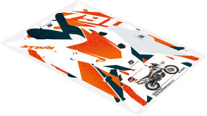 Decoration Kit Black, Orange, White, 2, nordicamoto.ro